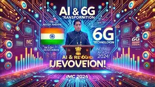 Akash Ambani Unveils AI & 6G Revolution at IMC 2024 | India's Bold Future in Tech with PM Modi
