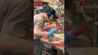 Fast food worker caught SPITTING in burger at McDonald&rsquo;s knock-off in covert video