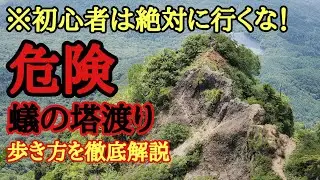 【蟻の塔渡り・徹底解説】断崖絶壁の歩き方を命懸けで教えます！