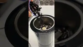 Satisfying sound of coffee beans ☕️🫘🥃#asmr #coffeelover #coffeebeans #asmrsounds