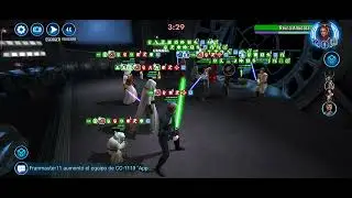JML vs Queen GA 5v5 swgoh
