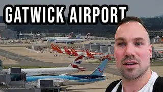 London Gatwick Airport Walking Tour 2025! 🇬🇧 (United Kingdom)