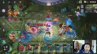 How to survive in Magic Chess during you meet Mythic Player | Marco-TI Gaming