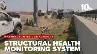 Installation of Structural Health Monitoring System on Washington Bridge continues