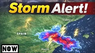 Explosive Storm Cells Over Eastern Spain  Severe Weather Radar now Dec 28
