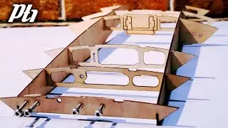1:20 Scale Mini Hydroplane Build Series Pt1 - 1987 Atlas Van lines Hydroplane