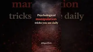 Psychological Manipulation Tricks People Use Daily 🧠
