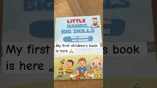 My First Children&rsquo;s colouring Book Is Here🥹📘 #SelfPublishedAuthor #childrensbooks #momentrepreneur