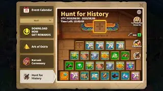 Rise of kingdoms - Grinding Materials/Blueprints | Hammer Event | Whale | Kvk2 | 