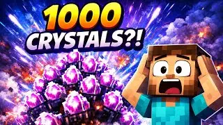 I Placed 1000 End Crystals at One Spot&hellip; 💀 (INSANE BLAST)