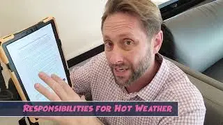 RV Rental Responsibilities for Hot Weather Conditions Agreement