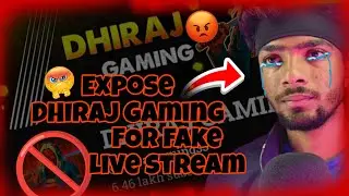 EXPOSE DHIRAJ GAMING 😡😡#freefire #scam #freefirealart #ff #vairal