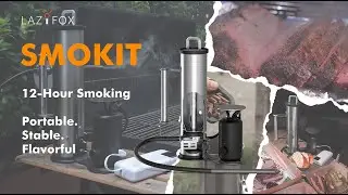 LAZYFOX Smokit: 1st. Stable. Flavorful. 12-hour Smoking Tool