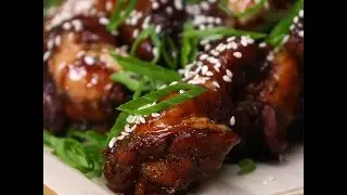 Slow Cooker Sticky Chicken Wings