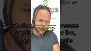 Student loan forgiveness application is now live! Application in my profile