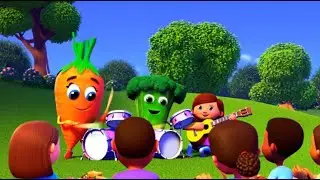 🥕🎵 Snack Time Nursery Rhyme | Fun Kids Song About Healthy Eating 🍎Nursery Rhymes For Kids In English