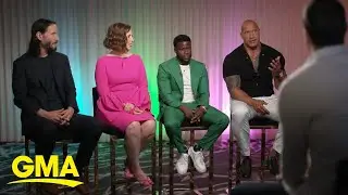 Cast of 'D.C. League of Super-Pets' talk new animated movie l GMA