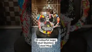 #retro #mugs #skulls #sugarskulls #stainlesssteel