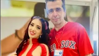 Sergio Alberto con Jessica Sodi ,Nicole Zurich ,gatita veve ,,Alex Mar&iacute;n desde la Expo