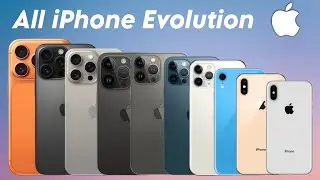 All Apple iPhone Evolution (2007-2025)  | Apple iPhone Journey 📈😍