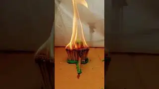 Oddly Satisfying Fire Test😱 l #satisfying #oddlysatisfying #shorts