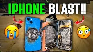 iPhone Blast in Pocket 😭 iPhone is Not Safe Now😳 iPhone 13 Blast Video |Bgmi |Preffin