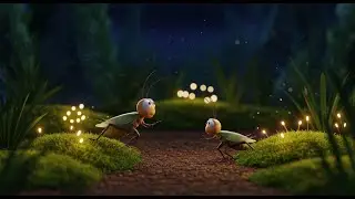 Murmuring Moss in the Moonlit Meadow | Soothing Nursery Rhyme & Animated Kids Song 🌙🍃