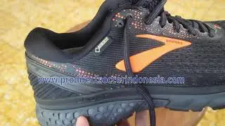 Brooks Ghost 11 GTX Black Orange Black Orange 1102871D038 | Sepatu Lari Original