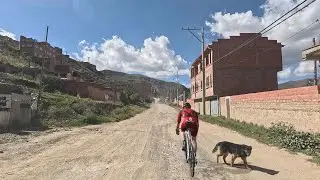 Yungas and La Paz, Bolivia - on a Cinelli Aeroscoop