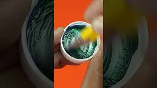 Verde e azul - Misturando cores
