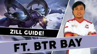 Zill Guide + Gameplay ft. BTR Bay - Arena of Valor [Indonesia]
