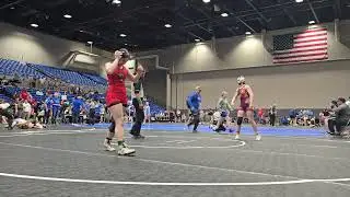 Avrey Taylor vs K  Brown Mighty Blue Birds Mat Gear Nationals