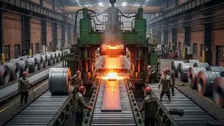 Factory goteck - Inside a roofing sheet factory &ndash; The roofing sheet manufacturing process.