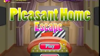 Pleasant Home Escape walkthrough
