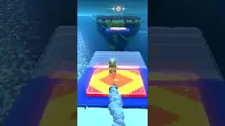 Cat Mario Runs Across Invisible Bridge Towards His Goal    #nindendoswitch #console #mario  #gaming