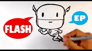 How to Draw Cute Flash - Easy Pictures to Draw