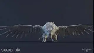Owl Bear Attack Animation | Dauntless