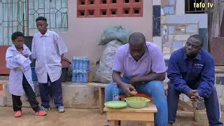 No Breaking Day For Akabenezer A.K.A Sammy Gyamfi When It Comes To Food😁Ft Bernice Asare Mariam