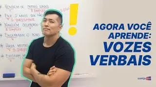 Vozes Verbais sem Mist&eacute;rio &ndash; Entenda de Vez para o Vestibular e Concurso!