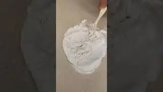 You can use baking soda to create textured art #abstract #texturedart #texturepaste
