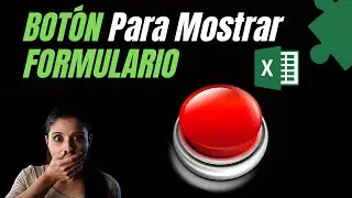 🟢 BOT&Oacute;N Para Llamar FORMULARIO Sin Ingresar a Visual Basic VBA 🟢