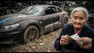 ASMR Car Restoration | Jackson Storm (Back to Life) Full Rebuild From Forgotten Racer