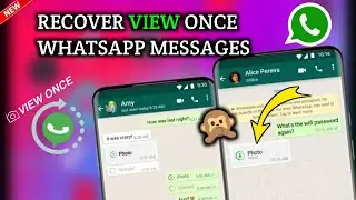 NEW! How to Recover WhatsApp View Once Photos (2024) | How to Replay View Once Photos on WhatsApp