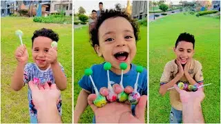 Happy Poor Children After Receiving Sweets 🍭❤️ | Emotional Charity Video