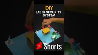 Working on a Laser security Project #project #electric #diy #experiment #robot #sensor #shortsfeed