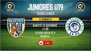 14P-R U19 CAMPOMORONE SANT’OLCESE  - LEGINO 1910