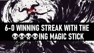 💀💀💀 ПОБЕДНАЯ СЕРИЯ 6-0 с Mono Black Staff of Compleation!! 🤑🍭🎉🎊 (MTG Arena Standard BO3)