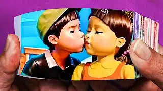Love Story of Robot Squid Game Dolls Flipbook