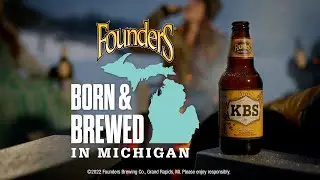 Founders Brewing Co. Born and Brewed in Michigan - Winter