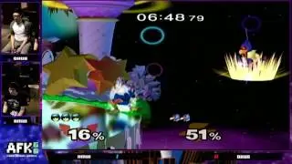 SSBM - NMW (Captain Falcon) vs Dkuo (Falco) - Grand Finals at AFKgg 1